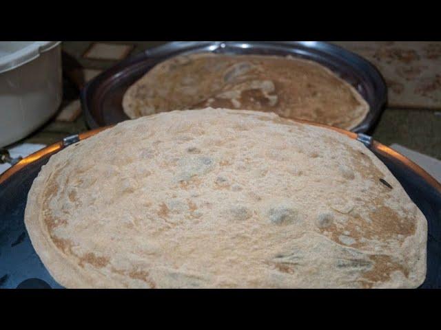 How To Make Arabic MarKouk bread  (Saj Bread)