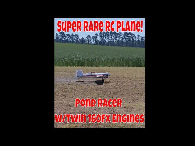 Super Rare Pond Racer Takes Off!