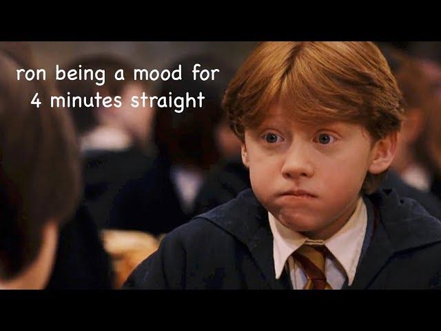 ron weasley being a mood for 4 minutes straight