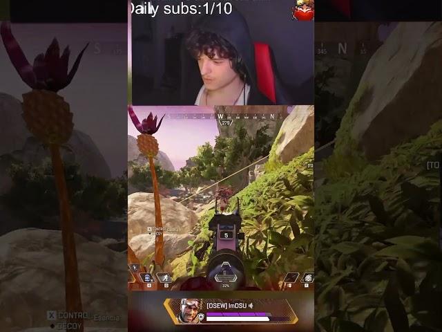 WHATS SPARROW DOING  #imdsu #apexlegends #apex #mirage #bamboozle #streamer #clips