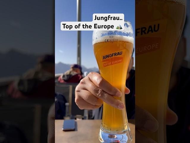 Jungfrau ️ Top of the Europe#jungfrau #europe #switzerland