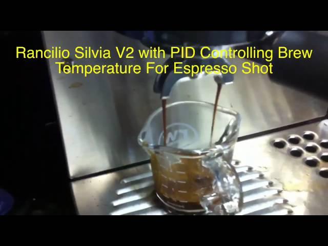Rancilio Silvia with Watlow 96 PID Demo