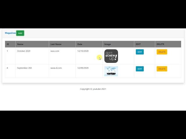 How to insert data in database with image | PHP CRUD Operation 1