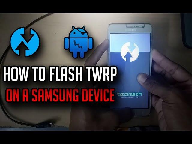 How To Install/Flash TWRP Custom Recovery - Samsung On 7 Pro - Any Android Device - Odin