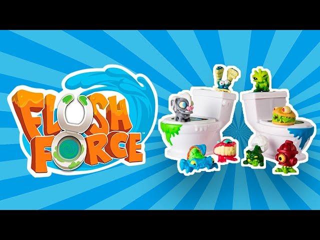 Обзор Flush Force - Монстры из унитаза | Игрушки Spin Master