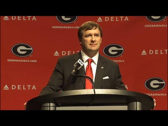 Kirby Smart Introduced as UGA Football Coach