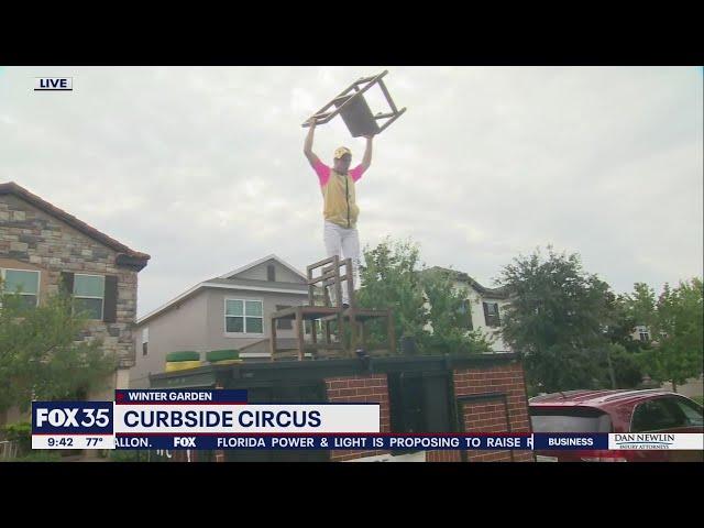 Curbside Circus service in Winter Garden | David Martin Live