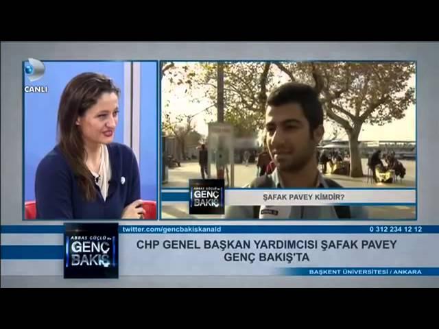 Şafak Pavey Abbas Güçlü ile Genç Bakış 'ta 13 11 2013 - TEK PARÇA