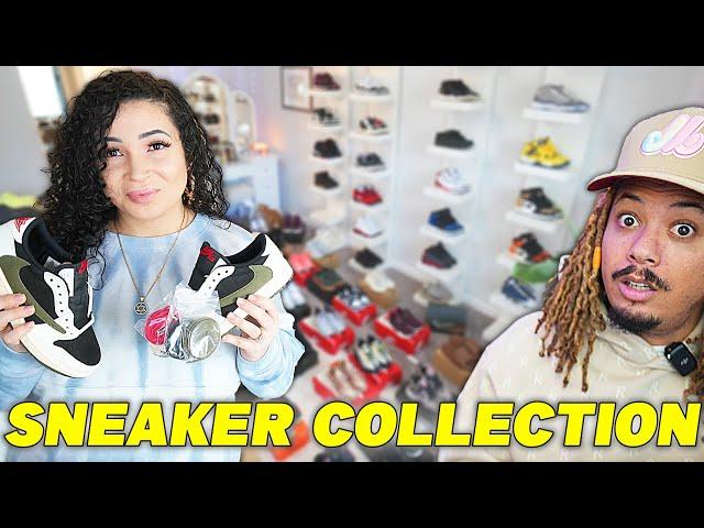 My WIFE'S SNEAKER COLLECTION in 2024 !