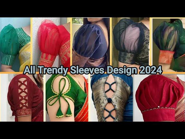 Latest blouse Sleeve Designs 2025 / Blouse Sleeve Designs Ideas / Baju Ki Design / Blouse Design