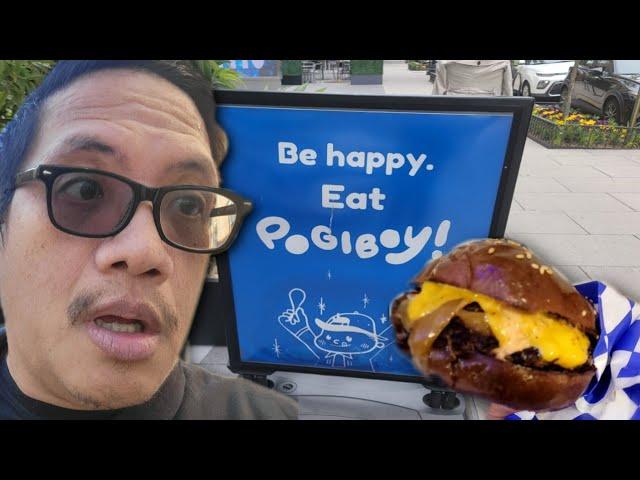 Pogiboy DC - PBP tries Pogi Burger -  Washington DC