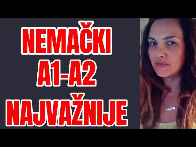 NEMAČKI - A1-A2-  1h NEOPHODNIH INFORMACIJA I VEŽBI DA BISTE USPEŠNO SAVLADALI A1-A2 NIVO