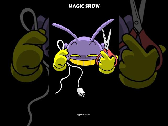 Impossible!Jax & Pomni Easy Restore Magic Trick Animation 26 #tricks #magic #tutorial #reaction