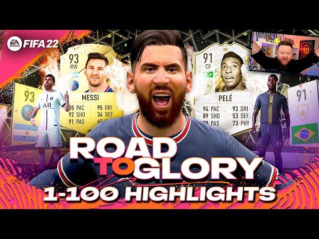 MY BEST EVER START!! FIFA 22 Road to Glory 1-100 Best Bits!