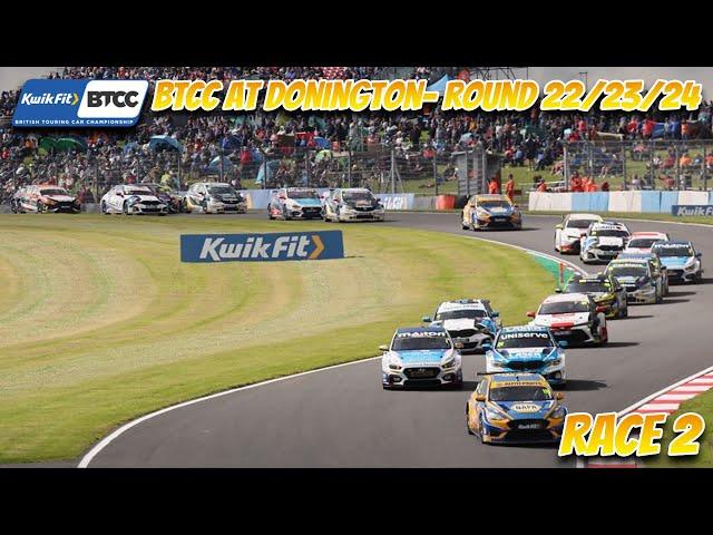 BTCC 2024 at Donington Park GP - Race 2 - ROUND 23