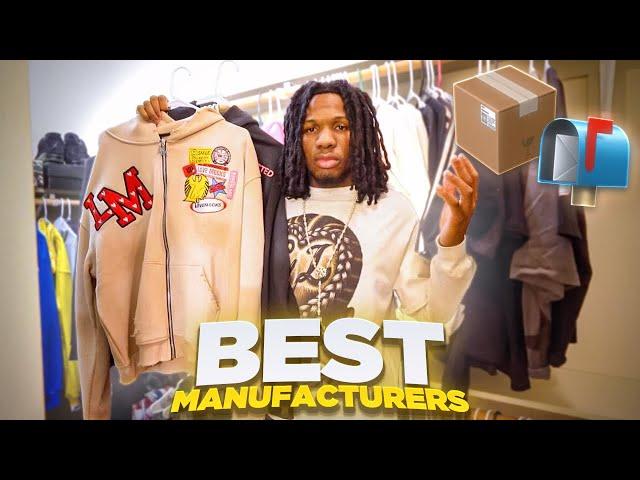 The BEST clothing brand manufacturers..