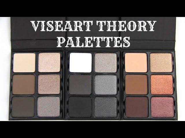 Viseart Theory Palettes: Live Swatches & Review