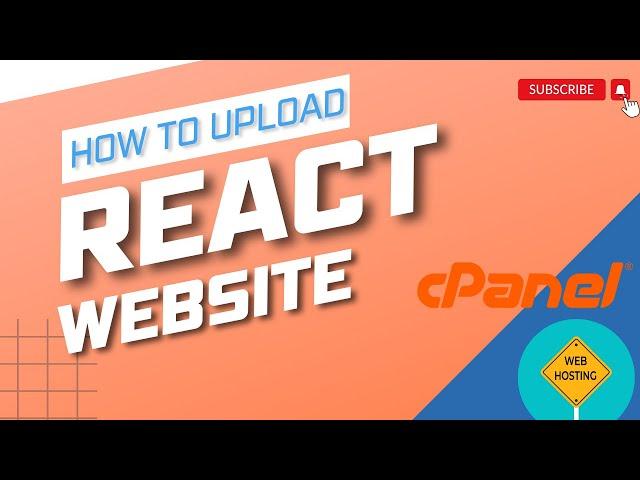 How To Upload React Build On Server | Apache, cPanel, Nginx 2023 Tutorial