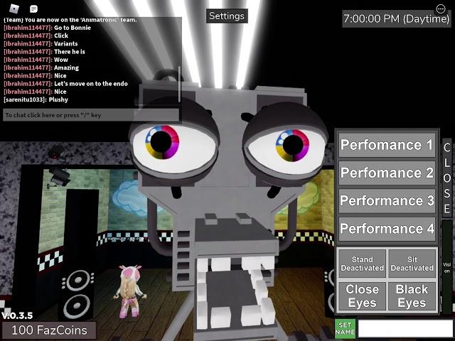 Checking out black heart bonnie fnaf roblox