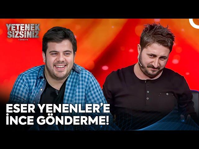 Arif Sevimli'den Eser'e Mizahi Atış| Yetenek Sizsiniz Türkiye