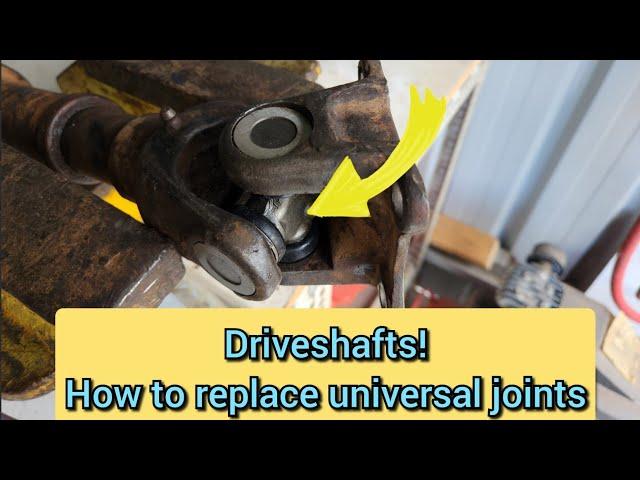 How to change drive shaft uni-joints | Complete guide  (Hilux 4x4)