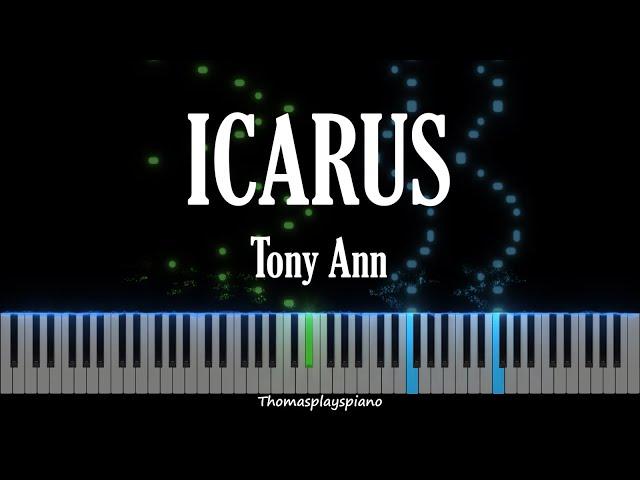 ICARUS - Tony Ann | Piano Tutorial