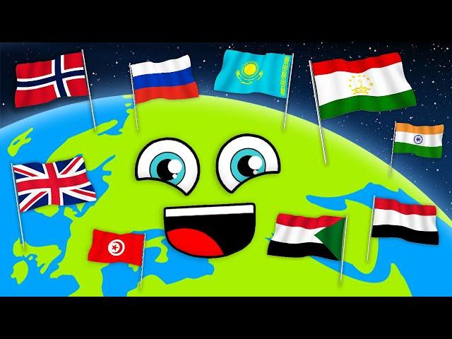 ¡Exploremos Algunas Partes Del Mundo | Países Del Mundo Para Niños | KLT Español