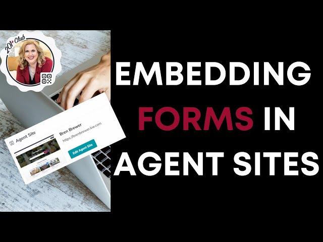 How to Embed Forms or Websites into Your Keller Williams Agent Site – Easy Tutorial