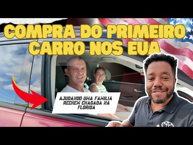  Ajudando uma família na compra do seu primeiro carro na Florida em Orlando