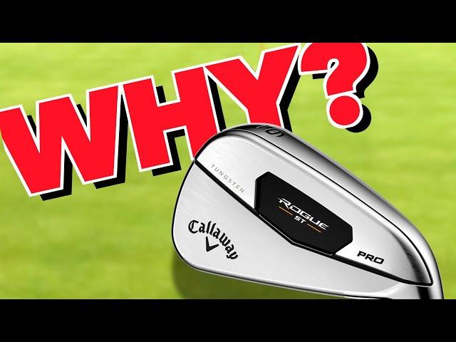 CALLAWAY Rogue ST Pro irons are a huge surprise for average golfers