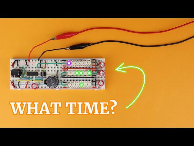 How to tell the time with 1's and 0's: a binary clock with WS2812 LEDs