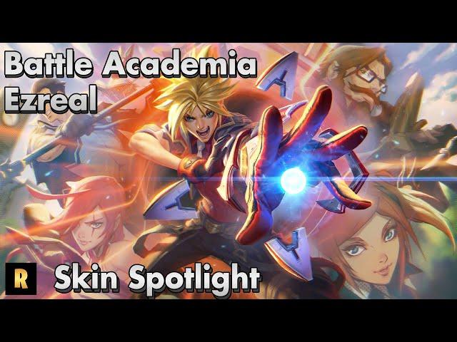 Battle Academia Ezreal Skin Spotlight - League of Legends