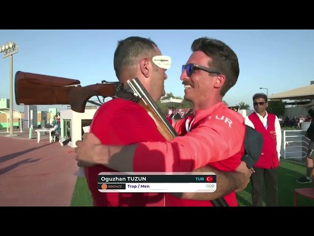 Highlights Trap Men Final - Doha (QAT) - ISSF Olympic Qualification Championship 2024