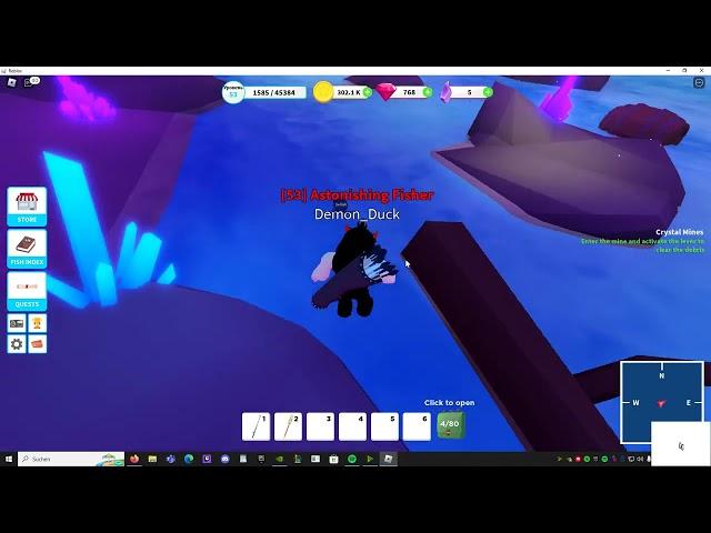 КАК пройти КВЕСТ на острове ПОРТ ДЖЕКСОНА FISHING SIMULATOR/Roblox