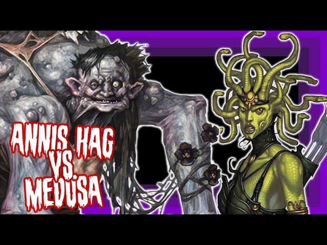 Monster Melee - Annis Hag vs. Medusa