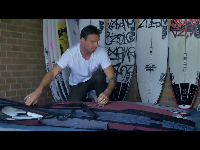 The Pro Lite Smuggler Surfboard Travel Bag With Mitch Crews