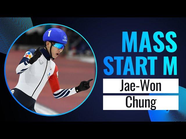 Jae-Won CHUNG (KOR) | Gold | Mass Start Men | Four Continents | Salt Lake City 2024 | #SpeedSkating