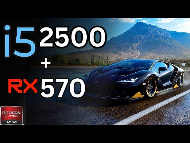 Intel i5 2500 + AMD RX 570 8gb Tested in 14 Games (2024) | 1080p