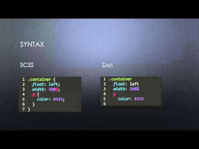 Sass Beginner Tutorial #2: Sass vs. SCSS