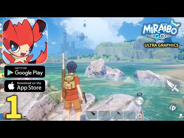 Miraibo Go Mobile Global Launch Gameplay Walkthough Part 1 (ios, Android)