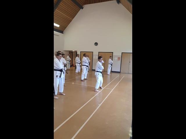 Enpi with Sensei Shinji Nagaki at JKS Harrow