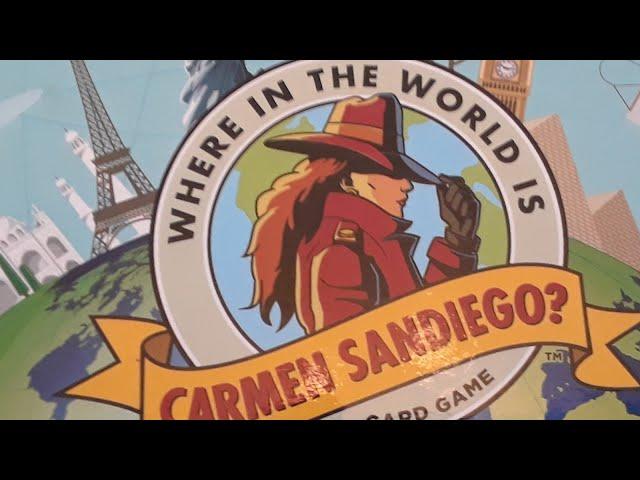 Where is Carmen Sandiego target exclusive mystery card game