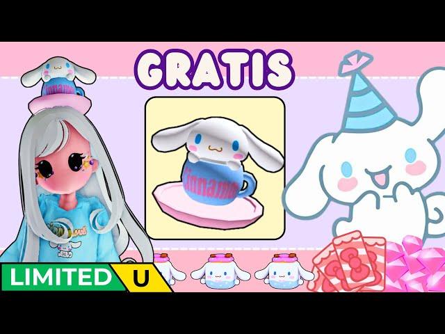 HOW TO GET FREE CINNAMOROLL HAT IN ROBLOX #roblox #free #event #ugc #limited #hellokitty