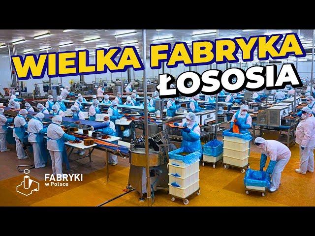 Tajniki produkcji ŁOSOSIA. Oto jak wędzi się łosoś w Suempol – Fabryki w Polsce