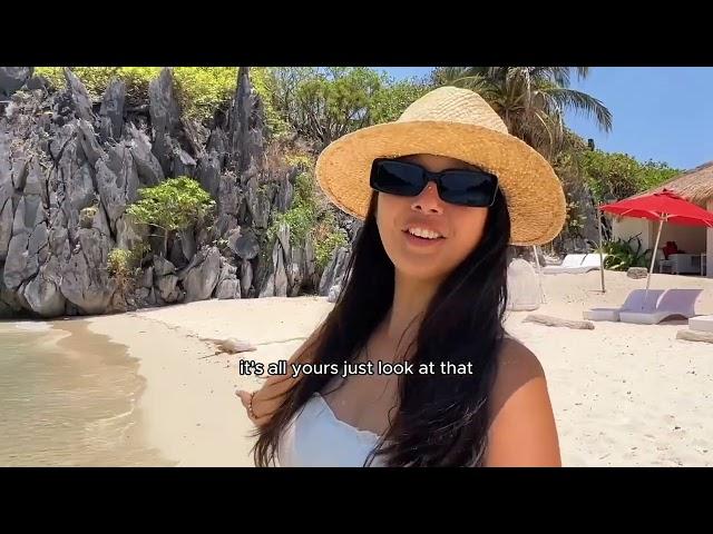 Maxene Heals in Palawan