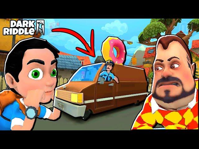 ЧТО СКРЫВАЕТ ПОЛИЦЕЙСКИЙ в ОБНОВЛЕНИЕ ПРИВЕТ СОСЕД - Dark Riddle ПОХОЖАЯ Игра на Hello Neighbor