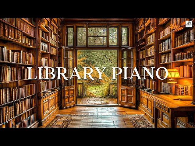 【Smooth Library piano】 도서관에서 책을 읽을 때 듣는 편안한 피아노 음악 - Relaxing piano music to listen in the library