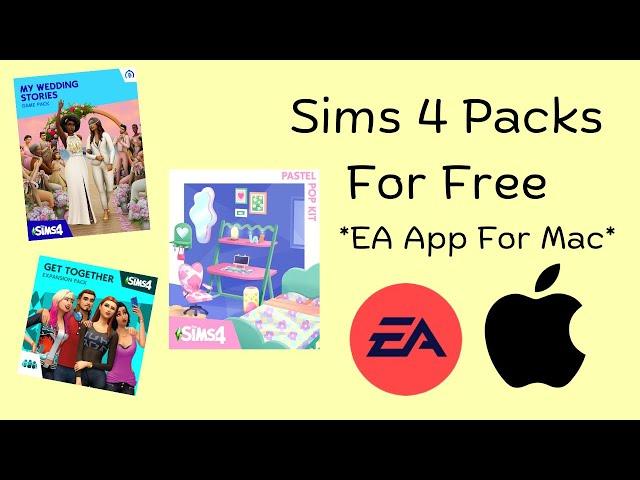 *all* the sims 4 packs for free (ea app for mac) : a tutorial