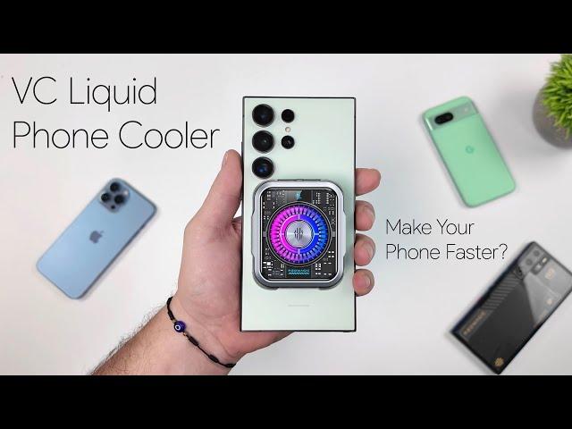 Can This New VC Liquid Cooler Make Your Phone Faster? S24 Ultra, 15 Pro Max Test