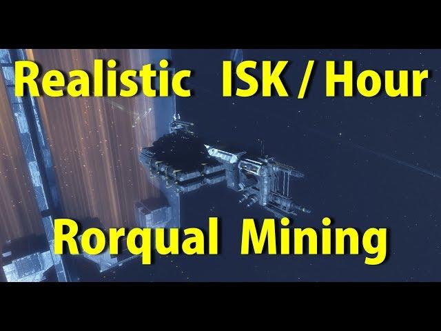 Realistic ISK/Hour mining in a Rorqual